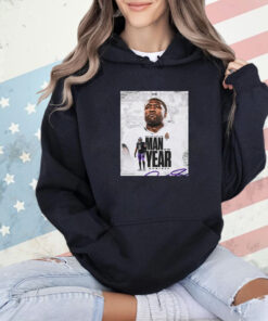 Official Baltimore Ravens Roquan Smith 2024 Walter Payton NFL Man of the Year Nominee Poster Shirt