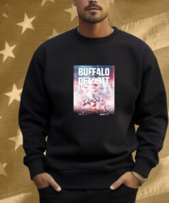 Official Buffalo Bills vs. Detroit Lions December 15 2024 The Motor City Showdown Poster Shirt