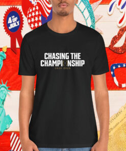 Official Chasing The Championship College Football Playoff Bracket 2024-2025 Shirt