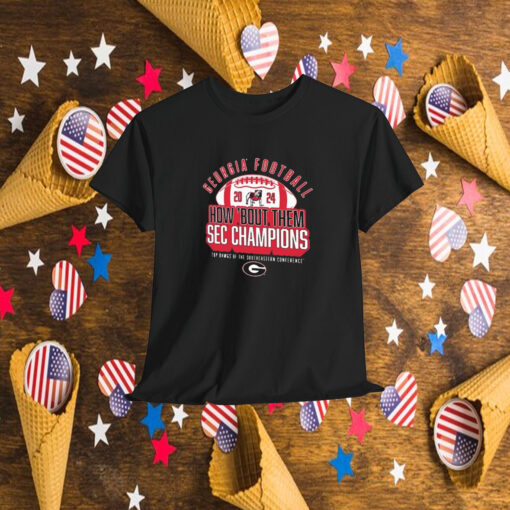 Official Georgia Bulldogs 2024 SEC Football Champions How ‘Bout Them Top Dawgs Of The Southeastern Conference Shirts