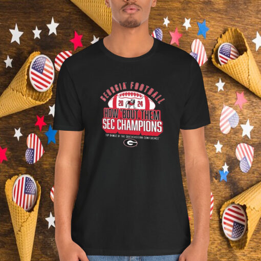 Official Georgia Bulldogs 2024 SEC Football Champions How ‘Bout Them Top Dawgs Of The Southeastern Conference Shirts