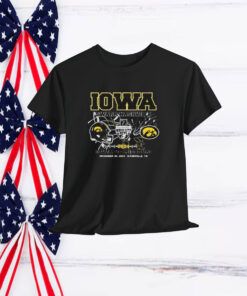 Official Iowa Hawkeyes Vs Missouri Tigers Swarm Nashville 2024 Transperfect Music City Bowl Dec 30 Shirt