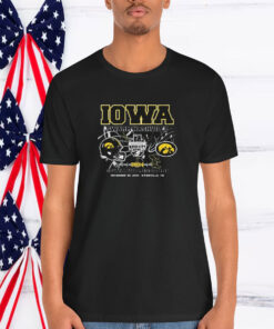 Official Iowa Hawkeyes Vs Missouri Tigers Swarm Nashville 2024 Transperfect Music City Bowl Dec 30 Shirt