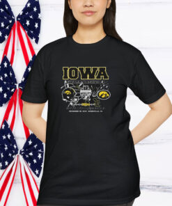 Official Iowa Hawkeyes Vs Missouri Tigers Swarm Nashville 2024 Transperfect Music City Bowl Dec 30 Shirt