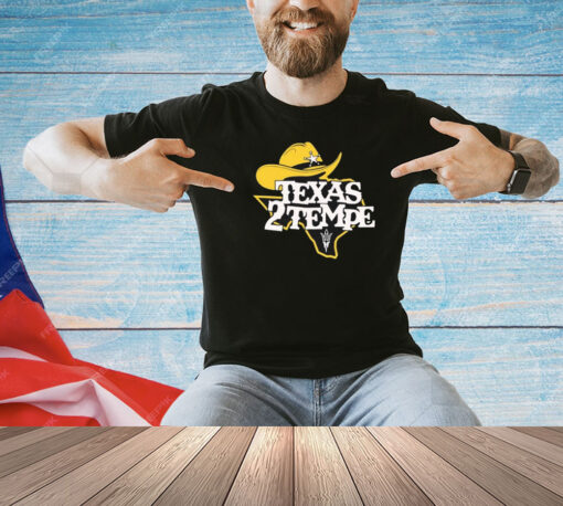 Official Kenny Dillingham Arizona State Sun Devils Wearing Texas To Tempe Shirt