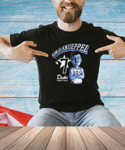 Official Kon Knueppel Duke Blue Devils Basketball Kon II Knueppel Cartoon Shirt