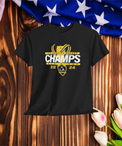 Official Los Angeles Galaxy 2024 MLS Cup Champions Custom Shirt