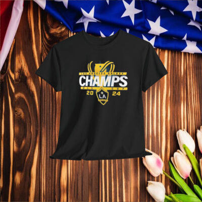 Official Los Angeles Galaxy 2024 MLS Cup Champions Custom Shirt