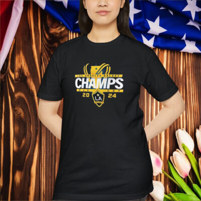 Official Los Angeles Galaxy 2024 MLS Cup Champions Custom Shirt