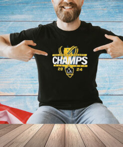 Official Los Angeles Galaxy 2024 MLS Cup Champions Custom Shirt