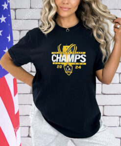 Official Los Angeles Galaxy 2024 MLS Cup Champions Custom Shirt