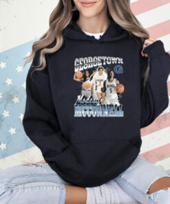 Official Modesti McConnell Georgetown Hoyas Basketball 90s Retro Graphic Signature Shirt