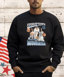 Official Modesti McConnell Georgetown Hoyas Basketball 90s Retro Graphic Signature Shirt