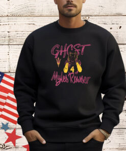 Official Myles Rowser Arizona State Sun Devils Ghost Graphic Shirt
