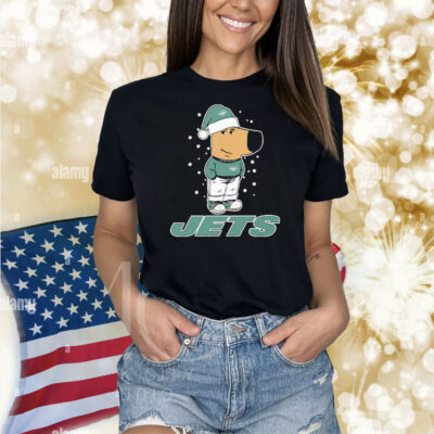 Official New York Jets X Chill Guy Christmas Shirt