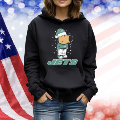 Official New York Jets X Chill Guy Christmas Shirt