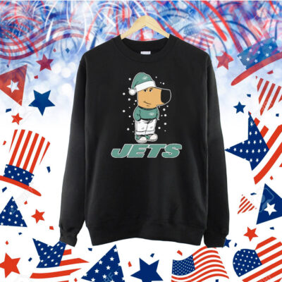 Official New York Jets X Chill Guy Christmas Shirt