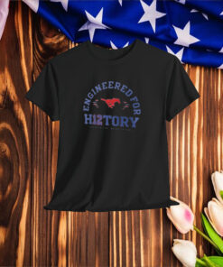 Official SMU Mustangs 2024-25 College Football Playoff Engineered for History Shirt