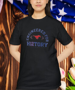 Official SMU Mustangs 2024-25 College Football Playoff Engineered for History Shirt