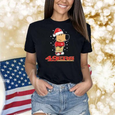 Official San Francisco 49ers X Chill Guy Christmas Shirt