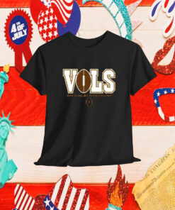 Official Tennessee Vols CFP College Football Playoff 2024-25 Retro Wordmark Shirt