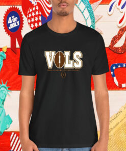 Official Tennessee Vols CFP College Football Playoff 2024-25 Retro Wordmark Shirt
