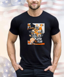 Official Tennessee Vols Dylan Sampson 2024 SEC Player of the Year USA Today Poster Shirt