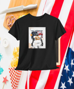 Official Tennessee Vols Football Cooper Mays 2024 AFCA All-America Honors Poster Shirt
