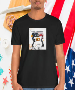 Official Tennessee Vols Football Cooper Mays 2024 AFCA All-America Honors Poster Shirt