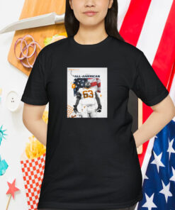 Official Tennessee Vols Football Cooper Mays 2024 AFCA All-America Honors Poster Shirt