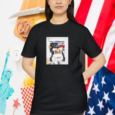 Official Tennessee Vols Football Cooper Mays 2024 AFCA All-America Honors Poster Shirt