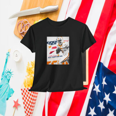 Official Tennessee Vols Football Dylan Sampson Running Back 2024 Walter Camp All-America Poster Shirt