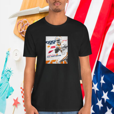 Official Tennessee Vols Football Dylan Sampson Running Back 2024 Walter Camp All-America Poster Shirt