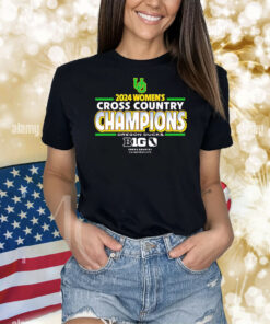 Oregon Ducks 2024 Big Ten Womens Cross Country Champs Shirt