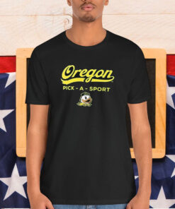 Oregon Ducks Pick-A-Sport Mascot Shirt