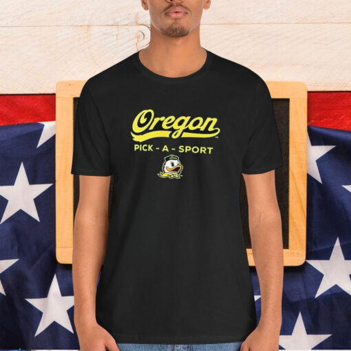 Oregon Ducks Pick-A-Sport Mascot Shirt