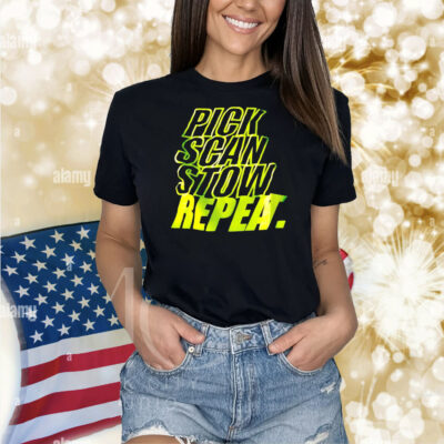 Pick scan stow repeat Shirt