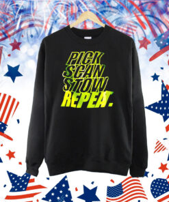 Pick scan stow repeat Shirt