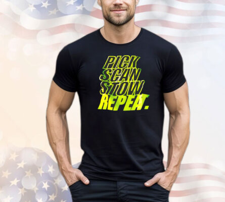 Pick scan stow repeat T-Shirt