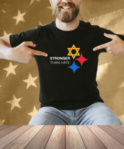 Pittsburgh Steelers Stronger Than Hate Shirt