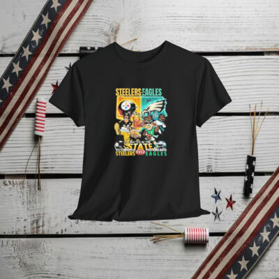 Pittsburgh Steelers Vs Philadelphia Eagles Battle Of The State Mascot Shirt