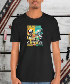 Pittsburgh Steelers Vs Philadelphia Eagles Battle Of The State Mascot Shirt