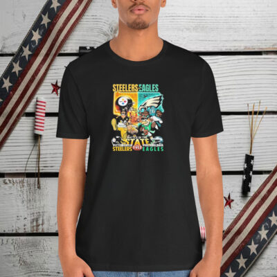 Pittsburgh Steelers Vs Philadelphia Eagles Battle Of The State Mascot Shirt