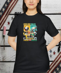 Pittsburgh Steelers Vs Philadelphia Eagles Battle Of The State Mascot Shirt
