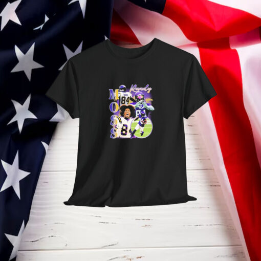 Randy Moss Heart Hands Minnesota Vikings NFL Moments Shirt