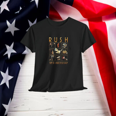 Rush 50Th Anniversary 2024 R50 Vignettes Shirt