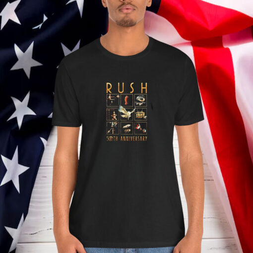 Rush 50Th Anniversary 2024 R50 Vignettes Shirt