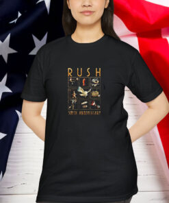 Rush 50Th Anniversary 2024 R50 Vignettes Shirt