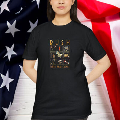 Rush 50Th Anniversary 2024 R50 Vignettes Shirt