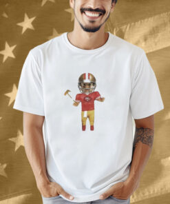 San Francisco 49ers GOLF WANG White Bobblehead Shirt